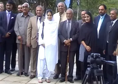 KEF Chairman with trustees and guests on the inauguration of Bunjonsa Valley Public School