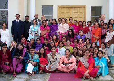 Trainees at the Joan Atkinson College of Teacher Education