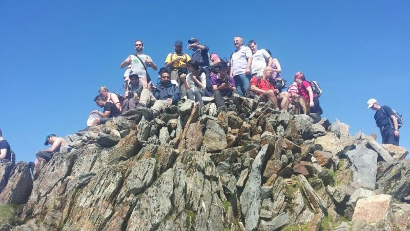 Our first Snowdon Summer Challenge